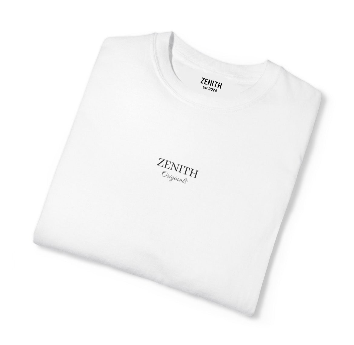 “Originals Collection” Zenith Tshirt Embroidered